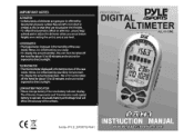 Pyle PAH1 PAH1 Manual 1