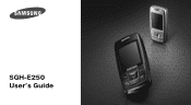 Samsung SGH E250 User Manual (ENGLISH)