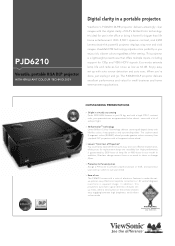 ViewSonic PJD6210 Brochure