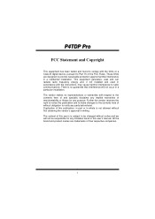 Biostar P4TDP PRO P4TDP Pro user's manual