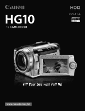 Canon VIXIA HG10 HG10 Product Brochure