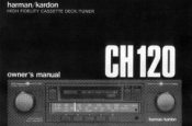 Harman Kardon CH120 Owners Manual