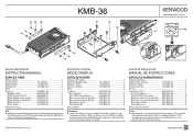 Kenwood KMB-36 Instruction Manual