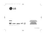 LG DN898 Owner's Manual (English)