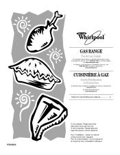 Whirlpool GS563LXST Use and Care Manual
