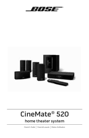 Bose SoundTouch 520 Home Theater Owners Guide