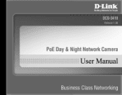 D-Link DCS-3410 User Manual