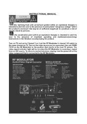 Dynex WS-007 Technical Info (English)