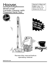 Hoover S3639 Manual