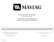 Maytag MTW5600TQ Use and Care Guide