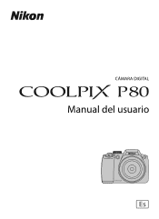 Nikon NKCPP80B1 P80 User's Manual