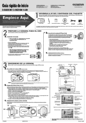 Olympus D560 D-560 Zoom Quick Start Guide - Spanish (981KB)