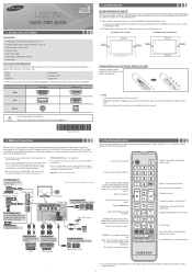 Samsung UN60ES6003F Quick Guide Easy Manual Ver.1.0 (English)