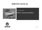 Epson R200 Service Manual