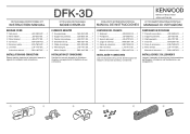 Kenwood DFK-3D User Manual