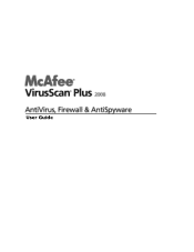 McAfee VSF08EMB3RUA User Guide