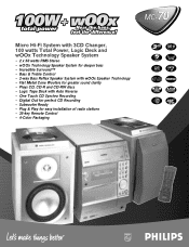 Philips MC70 Leaflet