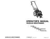 Husqvarna HU625HWT Operation Manual