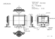 NEC AS192-BK Mechanical Drawing