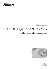 Nikon S220 S220/225 User's Manual