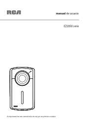 RCA EZ2050 Owner/User Manual Spanish