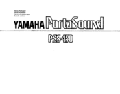 Yamaha PSS-450 Owner's Manual (image)