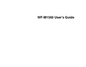 Epson WF-M1560 Users Guide