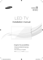 Samsung HG46NC890XF Installation Guide Ver.1.0 (English)