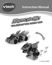 Vtech Switch & Go Velociraptor Race Car User Manual
