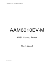 Asus AAM6000EV AAM6010EV-M user's manual