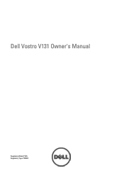 Dell Vostro V131 Owners Manual