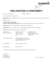 Garmin GHP Reactor Steer-by-wire Corepack for Viking VIPER ?Declaration of Conformity