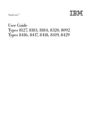 IBM 8183 User Guide