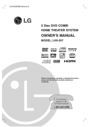 LG LHX-557 Owners Manual