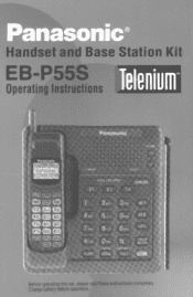 Panasonic EBP55S EBP55S User Guide