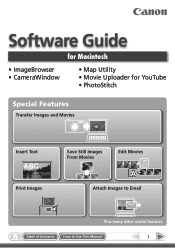 Canon PowerShot ELPH 500 HS Software Guide for Macintosh