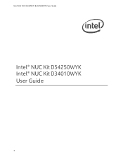 Intel NUC5i5MYHE User Guide
