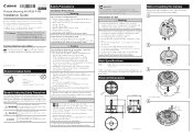 Canon VB-S30D Mark II Plenum Mounting Kit SR30-P-VB Installation Guide