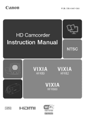 Canon VIXIA HF R82 User Manual