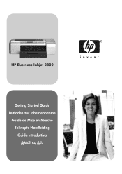 HP 2800dtn HP Business Inkjet 2800 - Getting Started Guide