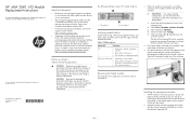 HP MSA 2040 HP MSA 2040 I/O Module Replacement Instructions (718627-001, June 2013)