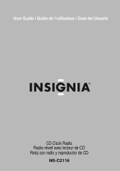 Insignia NS-C2116 User Manual (English)