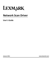 Lexmark C925 Network Scan Drivers