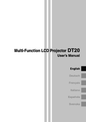 NEC DT20 User Manual