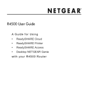 Netgear R4500 [English]: R4500 ReadySHARE User Guide (PDF)