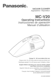 Panasonic MCV20 MCV20 User Guide