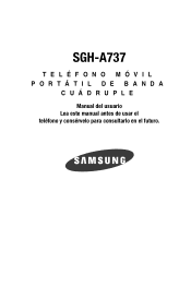 Samsung SGH-A737 User Manual (user Manual) (ver.f6) (Spanish)