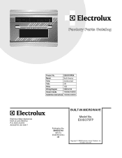 Electrolux E30SO75FPS Wiring Diagram