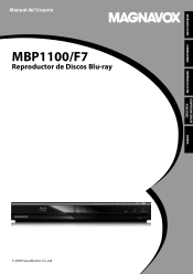 Magnavox MBP1100 User manual,  Spanish