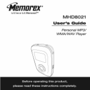 Memorex MHD8021 User Guide